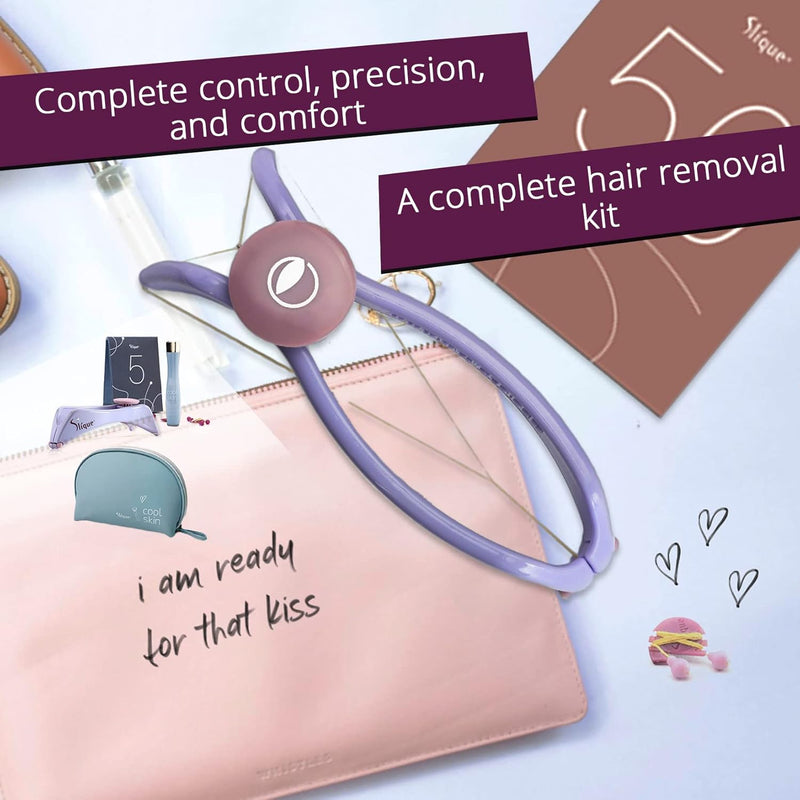 Slique hair threading machine