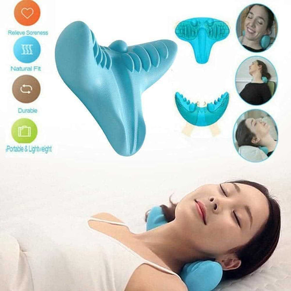 Neck Hump Corrector Neck Massage Pillow Correction Artifact Sleeping Special Neck Relaxer Support Traction